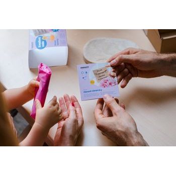 Manumi kreativní sada na dekorování vánočních ozdob stříbrná