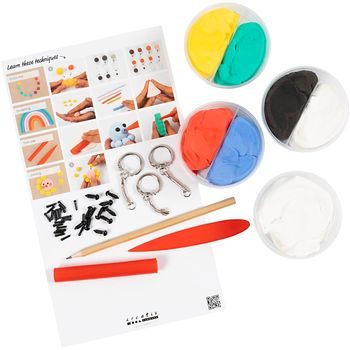 Creative set for modeling polymer clay jewelry