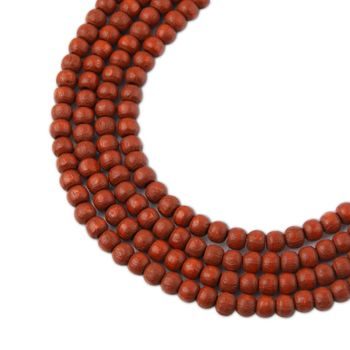 Wooden beads mix natural