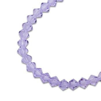 Preciosa MC bead Rondelle 4mm Violet