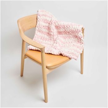 Rico design crochet yarn Chenillove Super Big Print shade 001 cream