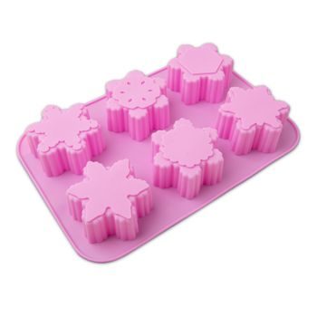 Silikonová forma na odlévání kreativní hmoty vánoční stromeček 200x164x11mm