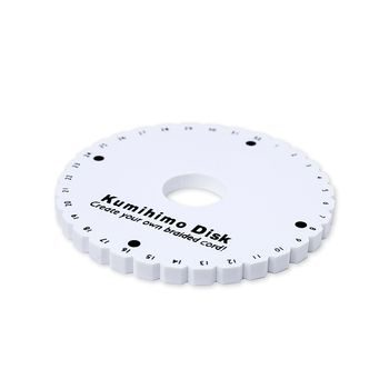 Kulatý Kumihimo disk 15cm