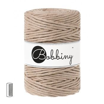 Bobbiny Macramé příze XXL 5mm Sand