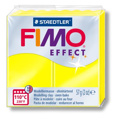 FIMO NEON effect 57g žltá