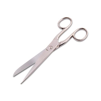 Nůžky pro domácnost rovné celokovové 18cm