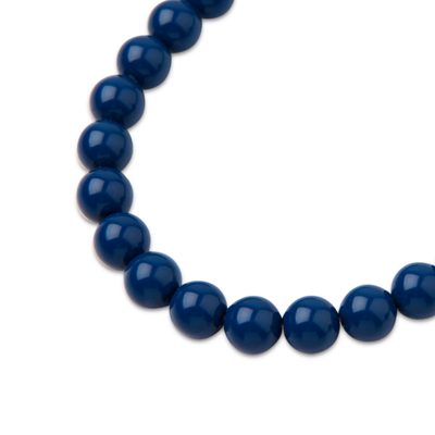 Preciosa kulatá perla MAXIMA 6mm Crystal Navy Blue