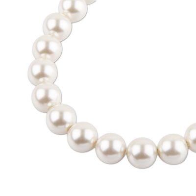 Preciosa kulatá perla MAXIMA 10mm Pearl Effect White