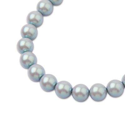 Preciosa kulatá perla MAXIMA 8mm Pearlescent Grey