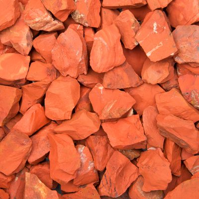 Surový minerál červený jaspis 35-60 mm 2ks