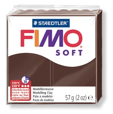 FIMO Soft 57g (8020-75) čokoládová