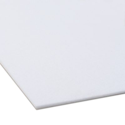 Filc / plsť dekorativní 3mm bílá