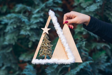 Návod na výrobu vánočního macramé stromečku