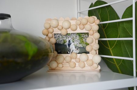 Scandi rámeček s podstavcem