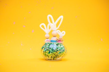 Návod na výrobu zaječí rodinky z dřevěných korálků