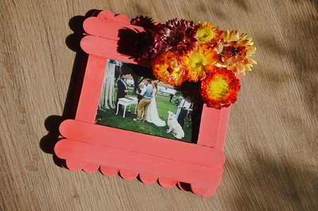 Návod na výrobu boho eklektického rámečku na fotku