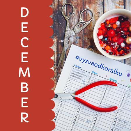 Decembrová výzva – Šperk na oslavu Nového roka a Vianoc