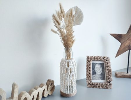 Macramé vázička
