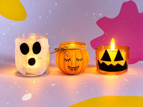 Návod na halloweenské svícny