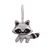 Mini sewing set raccoon