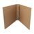 Dosar biblioraft pentru scrapbook din carton kraft 365x325x4cm natural