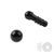 Toy eyelet ⌀5 mm with safety lock black