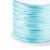 Nylon satin cord 1,5mm/2m Sky Blue