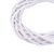 Wicker wreath base 25cm white