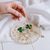 Manumi creative kit Crystal resin coaster with dried flowers
