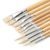 Art Creation hog bristle brushes for oil and acrylic 10pcs