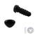 Toy nose 8 x 6 mm with safety lock black