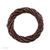 Wicker wreath base 30cm dark