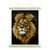 Diamond painting with hanger bars Lion 35x45cm