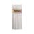 Manumi conical candle 2,4 x 24 cm white for decoration
