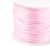 Nylon satin cord 1,5mm/2m Pearl Pink