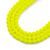 Mărgele presate Estrela NEON 4mm galbene