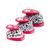 Set of decorative hole punches flower 3pcs