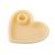 Silicone mould holder for 1 candle in the shape of a heart 150x130x30mm