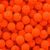Pressed beads Estrela NEON 6mm orange
