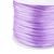 Nylon satin cord 1,5mm/2m Lavender
