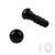 Očička na výrobu hračiek ⌀6 mm s bezpečnostným uzáverom čierna