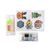 Diamond painting set of stickers with Christmas motifs 5pcs