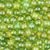 Zelený korálek z jantaru 8 mm