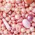 Mix perle din ceară roz
