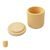 Silicone mould for creative clay notched container with a lid