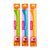 Plastic ruler 30cm with a flexible part mix of colours