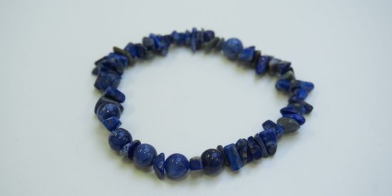 Návod na výrobu pánského náramku se zlomky z minerálů 1