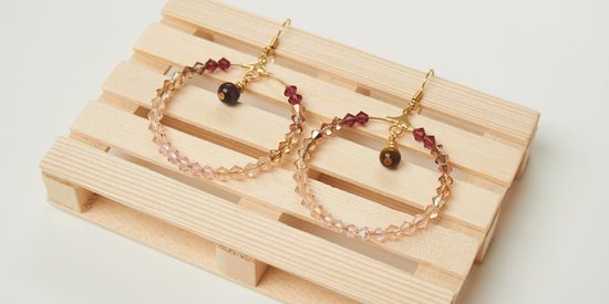 Návod na výrobu boho náušnic 14