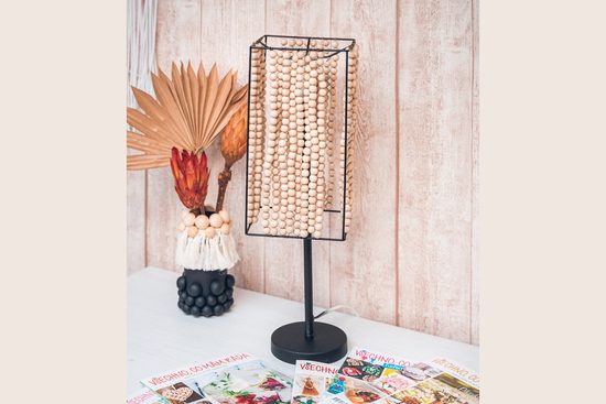 Návod na výrobu korálkového stínidla na lampu