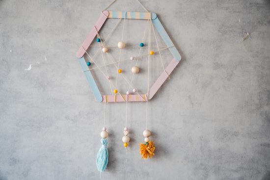 Návod na výrobu dětského lapače snů